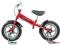 Rowerek biegowy SPARTAN POMPOWANE KOŁA czerwony