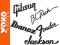 FENDER GIBSON IBANEZ JACKSON naklejka naklejki