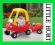 LITTLE TIKES Jeździk COZY COUPE z Przyczepką