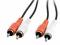 Kabel 2xRCA Cinch Activejet 1.2m