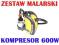 ZESTAW MALARSKI PISTOLET MALOWANIA+ KOMPRESOR 600W