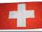 SZWAJCARIA, FLAGA SZWAJCARII 90 x 150 - Nowa, FV