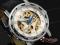 ZEGAREK GOER SKELETON WHITE MECHANICZNY A8