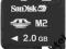 KARTA PAMIĘCI M2 2GB SanDisk