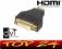 ZŁOTA PRZEJŚCIÓWKA DVI HDMI ADAPTER FULL HD TV