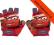 RĘKAWICZKI ROWEROWE CARS AUTA DISNEY 12X10 cm