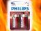 Bateria PHILIPS Power Alkaline R20 2szt LR20P2B/10