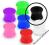 Czarne  Plugi plug z akrylu akrylowy tunel   14mm