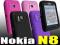 Nokia N8  _ORYGINALNY_Futerał + RYSIK + Folia N 8