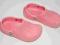 Crocs lekkie różowe pianki Klapki 1-3