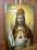Stary świety obraz Jezus Stara ikona - oleodruk