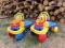 Jeździk fisher price SŁONKO dla bliźniaków 2 szt