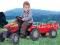 FALK TRAKTOR Z PRZYCZEPKĄ NA PEDAŁY DPD 0,00zł