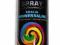 EMALIA SPRAY CZARNY POŁYSK - RAL 9017 - 400ml!