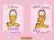 Garfield (Pink) - plakat  30,5x91,5 cm