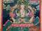 Thangka CZENREZIG ! KOCHAJĄCE OCZY @ BUDDYZM Nepal