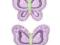 GYMBOREE 2x SPINKI DO WLOSOW butterfly blossoms