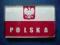 FLAGA POLSKI NA MAGNESIE - ORZEŁ - POLSKA MAGNES