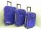 WALIZKI KOMPLET 3w1 WALIZKA TORBA PODRÓŻNA KOLORY