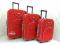 WALIZKI KOMPLET 3w1 WALIZKA TORBA PODRÓŻNA KOLORYx