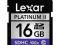 Karta Lexar SDHC 16GB Class10 PLATINUM II