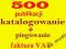 KATALOGOWANIE 500szt + Pingowanie / Pozycjonowanie