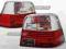 LAMPY TYLNE VW GOLF IV 4 97-03 CLEAR RED WHITE FK