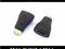 PRZEJSCIE ADAPTOR HDMI MINI HDMI GOLD HQ WARSZAWA