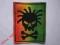 Naszywka - rasta reggae punk ,  sitodruk !