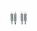 Kabel audio 2 x RCA - 2 x RCA wtyl-wtyk 0,5m