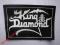 KING DIAMOND - naszywka, sitodruk ! rock