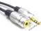 Przedłużacz słuchawkowy mały JACK 3.5mm 2,50m
