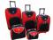 WALIZKI KOMPLET 3w1 + 2 KUFERKI WALIZKA PODRÓŻNA