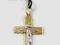 Krzyżyk Medalik Złoty pr. 333 8k Komunia Chrzest