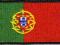 Portugalia - Naszywka Flaga Portugalii