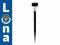 Lampa solarna Polux SL114P solar - czarna