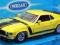 MUSTANG BOSS 302 1970 ŻÓŁTY MODEL 1:24 KOLEKCJA