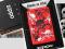 ZAPALNICZKA ZIPPO CZASZKA SKULL CZASZKA KOSCI RED
