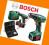 BOSCH WKRĘTARKA PSR 14V 2xAKU + 46SZT WIERTEŁ WAL