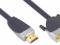 Kabel HDMI wtyk - DVI wtyk 0,5m Bandridge Premium