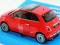 FIAT 500 2007 CZERWONY MODEL 1:24 WELLY KOLEKCJA