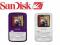 SanDisk MP3 Sansa CLIP ZIP 4 GB FIOLETOWY/BIAŁY