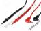 PRZEWÓD POMIAROWY 0,7m 60V DC CZARNY I CZERWONY