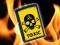 Radioaktywna !!! Zippo 28310 TOXIC BLACK MATTE !!!