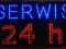 LED REKLAMA ZEWNĘTRZNA SERWIS 24h  98 x 52cm