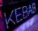 REKLAMA LED KEBAB 103x30 cm RGB WEWNĘTRZNA