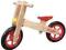 BRIMAREX Drewniany Rowerek Biegowy Czerw [PROMOCJA