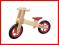 Brimarex Drewniany Rowerek Biegowy Czerw