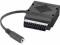 SPEAKA ADAPTER SCART => WTYCZKA JACK 3,5 mm