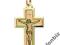 KRZYŻYK ZŁOTY Z WIZERUNKIEM.AU333